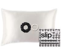 Slip - pure silk queen gift set with lace trim - charm - Housses de coussin en soie 3 St.