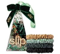 Slip - pure silk skinny scrunchie ornament - Élastiques à cheveux en soie 4 St.
