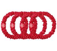 Slip - Pure Silk Skinny Scrunchies - Élastiques à cheveux en soie red 4 St.