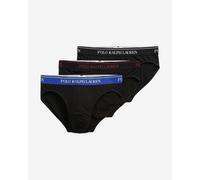 Slip Ralph Lauren Low Rise noir bleu rouge (3 unités) - XL