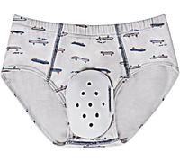 Slip Respirant pour Garçons après Circoncision, Sous-vêtement de Protection Circoncision, Pantalon de Récupération Chirurgicale, Slip de Convalescence pour Soins Quotidiens(Gray 1,130)