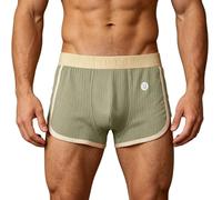 Slip Sexy Homme, String sans Couture Boxer Confortable Et Respirant à Taille Mi-Haute Mélange Doux Coupe Classique sous-Vêtement du Quotidien