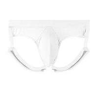 Slip Sexy Homme, String Transparent sous-Vêtements Unis Slips Doux Confortables Et Respirants Qui Ne Remontent Pas Et PossèDent Une Poche De Maintien