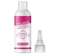 Slip Solution Liquide anti-adhésif pour extensions d'ongles, 120 ml, solution de nettoyage et de façonnage pour pinceaux de manucure, idéale pour les professionnels, les débutants, un domestique
