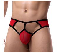 Slip String Sexy Homme Leopard Moulant Micro Mini Caleçon Drogue Déguisement Érotique Trompe Elephant