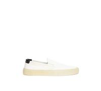 Slip sur en toile blanche Saint Laurent BIANCO 35.5