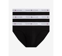 Tommy Hilfiger 3P Brief DTM Um0Um03471 Slip, Yellow (Black/Black/Black White WB), L Homme