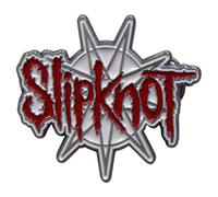 Slipknot 9 Point Star Band Logo Pin Badge