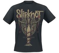 Slipknot Angels Lie Unisexe T-Shirt Manches Courtes Noir 100% Coton Regular/Coupe Standard