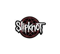 Pyramid International Badge à épingle Slipknot logo - Émail métal argent 4×2,5 cm Produit officiel