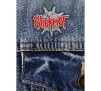 Slipknot Badge épingle émail 9 Pointed Star Gris