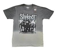 Slipknot 'Barcode Photo' (Dip-Dye) T-Shirt - NOUVEAU ET OFFICIEL