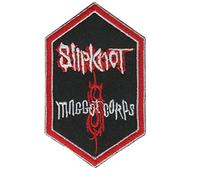 Slipknot Black Red Écusson Patch en fer brodé sur accessoire