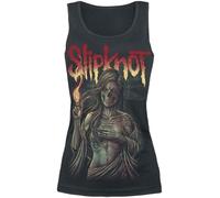 Slipknot Burn Me Away Femme Top Noir 100% Coton Regular/Coupe Standard