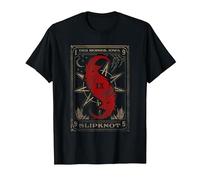 Slipknot Carte de Tarot Chèvre T-Shirt, Homme, Noir, 5XL