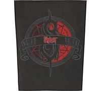 Slipknot Whiskey Patch unisexe Slipknot Crest noir/rouge/gris 95% coton, 5% polyester