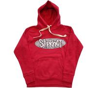 Slipknot - "Don't Ever Judge Me" Hoodie à enfiler pour homme/femme Unie RO3239 (S) (Rouge)