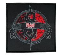 Slipknot Écusson - Crest Patch - Tissé et sous licence, noir, taille unique
