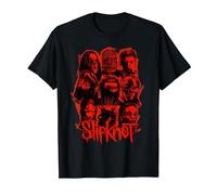 Slipknot Écusson Rouge Officiel We are Not Your Kind T-Shirt, Homme, Noir, S