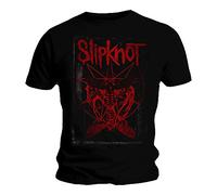 Slipknot Effet Mort T-Shirt, Noir, L Homme