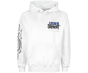 Slipknot Iowa Goat Cover Homme Sweat-Shirt à Capuche Blanc 80% Coton, 20% Polyester Regular