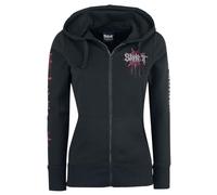 Slipknot Iowa Star Femme Sweat-Shirt zippé à Capuche Noir
