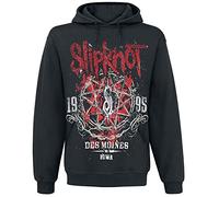 Slipknot Iowa Star Homme Sweat-Shirt à Capuche Noir XL