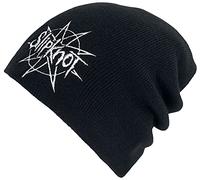 Slipknot Logo Unisexe Bonnet noir, 100% Polyacrylique, Regular / Coupe standard