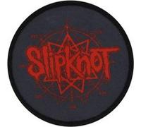 Slipknot Patch Logo & Nonagram Imprimé 7,5 x 7,5 cm G