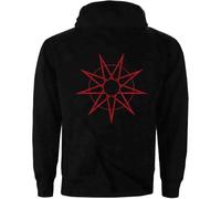 Slipknot - Felpa # XS Ladies Black # 9 Point Star [Import]