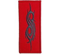 Slipknot - Rock Off officially licensed products Slipknot Noir Tribal Sigil Woven Patch Size Accessory Size