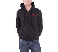 Slipknot Sweat à Capuche Skull Teeth Band Logo Homme Nouveau Noir Fermeture éclair