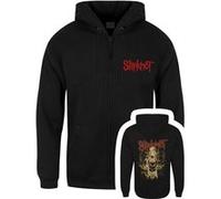 Slipknot Sweat à capuche zippé Skull Teeth Homme NoirL Noir G