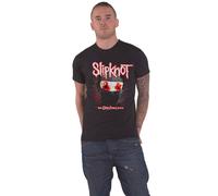 Slipknot T Shirt Chapeltown Rag Mask Band Logo Official Mens Black M Black