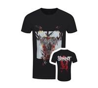 Slipknot T-Shirt Devil Single Logo Blur Homme Noir - Taille L