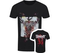 Slipknot - T-Shirt # L Unisex Black # Devil Single-Logo Blur [Import]
