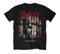 Slipknot - T-Shirt # L Black Unisex # .5: The Gray Chapter Album [Import]