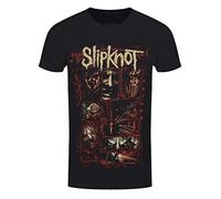 Slipknot - T-Shirt # L Unisex Black # Sketch Boxes [Import]