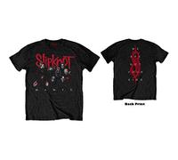 Slipknot - T-Shirt # L Unisex Black # Wanyk Logo [Import]