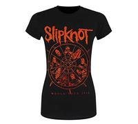 Slipknot - T-Shirt # M Black Femmina # The Wheel [Import]