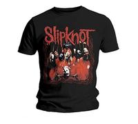Slipknot - T-Shirt # M Black Unisex # Band Frame [Import]