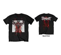 Slipknot - T-Shirt # M Unisex Black # Devil Single-Logo Blur [Import]