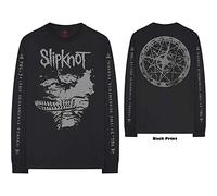 Slipknot - T-Shirt Maniche Lunghe # Xl Unisex Black # Subliminal Verses