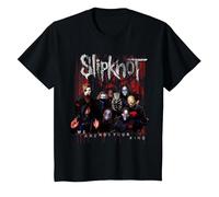 Slipknot T-Shirt Officiel We are Not Your Kind Red Group T-Shirt, Enfant, Noir, 2 Ans