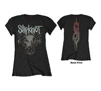 Slipknot - T-Shirt # S Ladies Black # Infected Goat [Import]