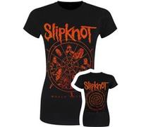 Slipknot Whiskey – T-shirt The Wheel – Femme XL Noir – Importé