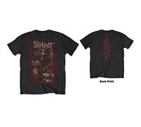 Slipknot - T-Shirt # XL Unisex Black # Sketch Boxes [Import]