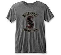 Slipknot Whiskey T-shirt World Tour – Unisexe XL Gris – Import
