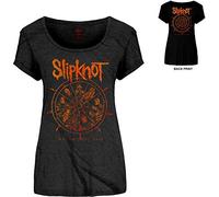 Slipknot - T-Shirt # XXL Black Femmina # The Wheel [Import]