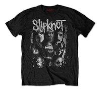 Slipknot - T-Shirt # XXL Unisex Black # Wanyk White Splatter [Import]